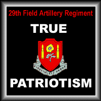 29th Field Artillery Regiment for True Patriotism